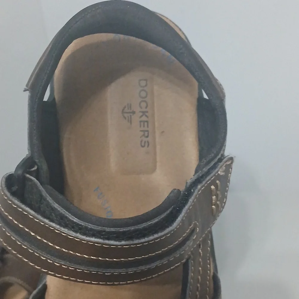 Dockers Men's Brown Sandals, Gentle Used SZ 11,